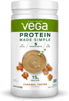 Vega Caramel Toffee Protein Powder (9.1 Oz)